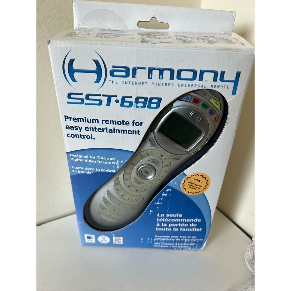 Logitech Harmony H688 Grey Wireless LCD Advanced Universal Remote Control